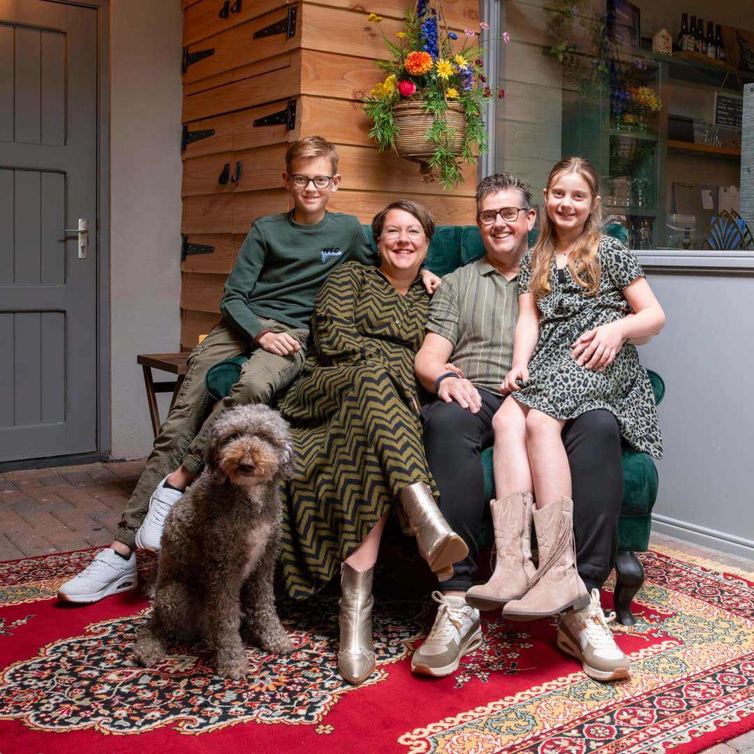 foto gezin b&b biejanssen